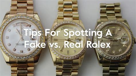 how do you know if a rolex is real|counterfeit rolex how to identify.